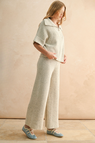 Cozy Days Collared Sweater