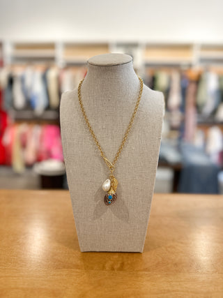 High Tide Shell Chandelier Necklace