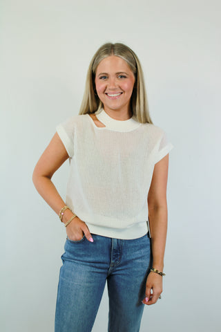 Alexis Cut Out Sweater