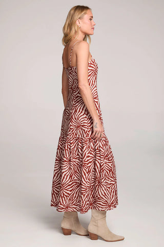 Marcela Rustic Midi Dress