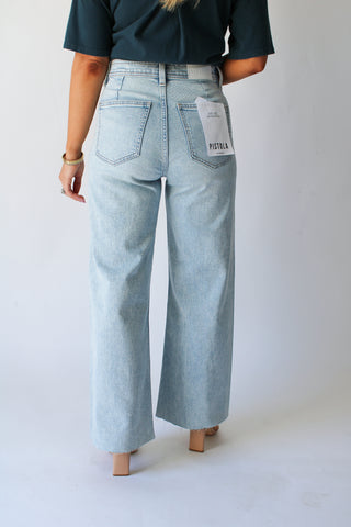 Penny Crop High Rise Wide Leg Denim - Collective