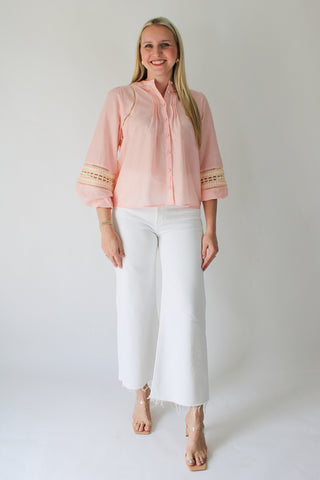 Martha Top - Veiled Rose