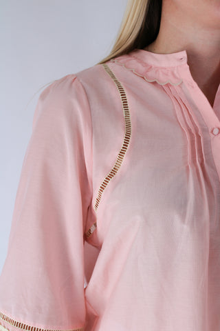 Martha Top - Veiled Rose