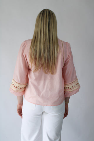 Martha Top - Veiled Rose