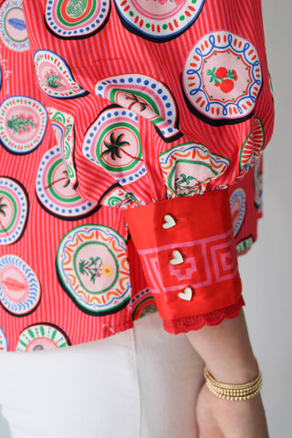 Hailey Top - Flame Scarlet