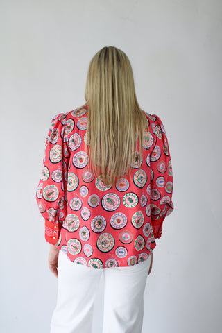 Hailey Top - Flame Scarlet