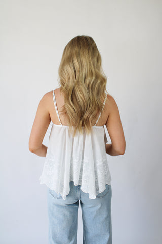 Capri Scalloped Cami