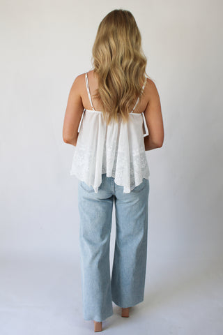Capri Scalloped Cami