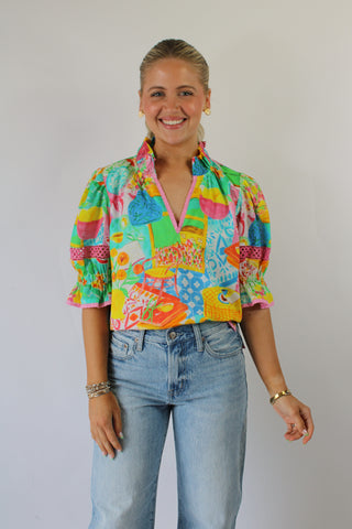 Lottie Top - Van Gogh