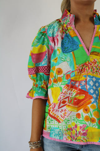 Lottie Top - Van Gogh