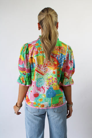 Lottie Top - Van Gogh