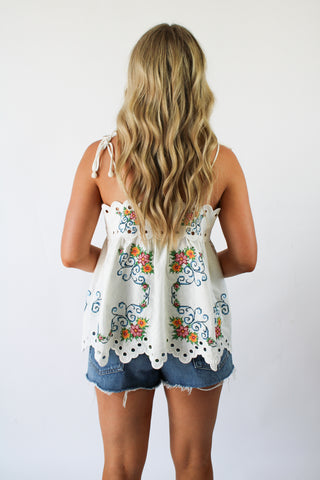 Grandma's Treasure Off-White Lacy Blouse
