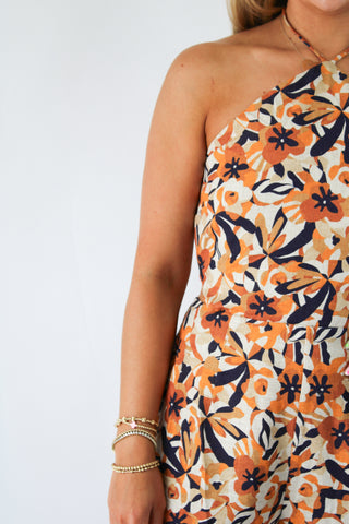 Cove Printed Romper