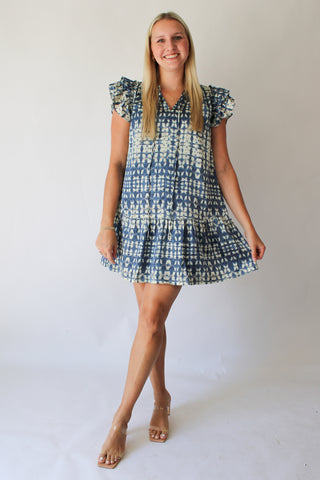 Addison Ruffle Mini Dress