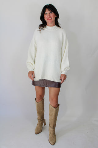 Carlen Sweater - Ecru