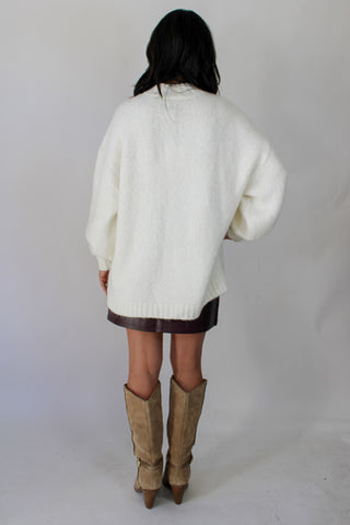 Carlen Sweater - Ecru