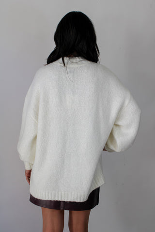 Carlen Sweater - Ecru