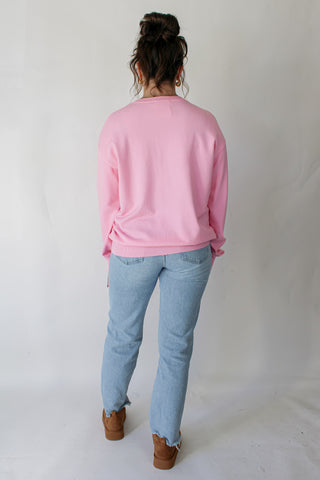 Pink Sequin Nutcracker Sweater