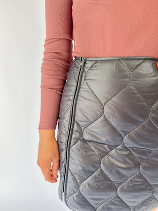Blake Quilted Mini Skirt