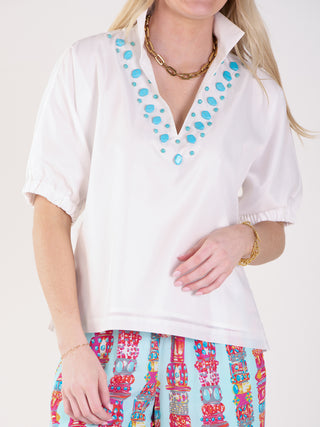 Poppy Top - Taffeta