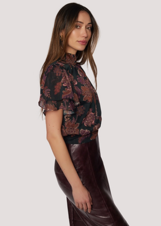 Callie High Neck Top