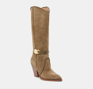 Jody Boots - Dark Taupe Suede