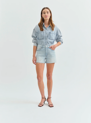 Sedona Mid Rise Short in Swoon