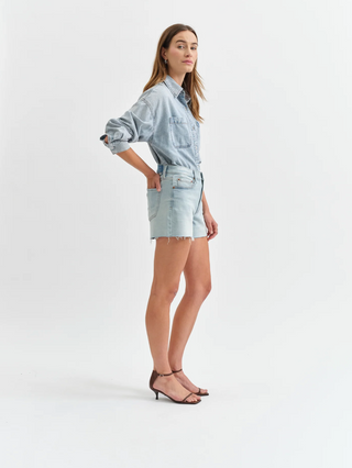 Sedona Mid Rise Short in Swoon