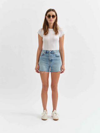 Bottom Line High Rise Vintage Short in Dance Floor