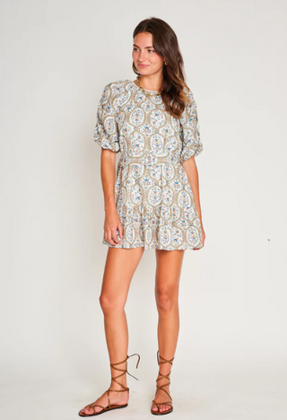 Thea Dress - Santorini Mosaic