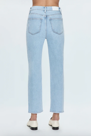 Charlie High Rise Classic Straight Ankle - Sun-Kissed