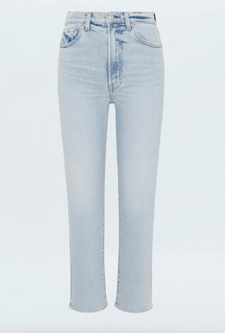 Charlie High Rise Classic Straight Ankle - Sun-Kissed