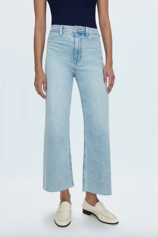 Penny Crop High Rise Wide Leg Denim - Collective