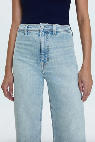Penny Crop High Rise Wide Leg Denim - Collective