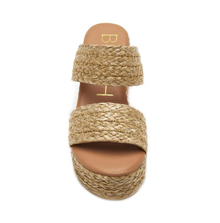Ocean Ave Platform Sandal - Cognac