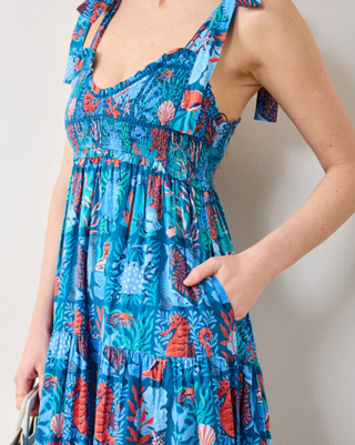Siren Dress - Seaside Blue