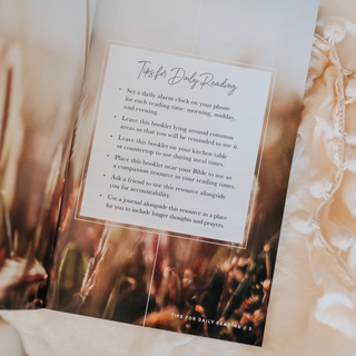Meditations For Seasons of Waiting Booklet