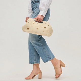 Mallory Clutch - Ivory