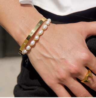 Coda North Star Bangle Bracelet