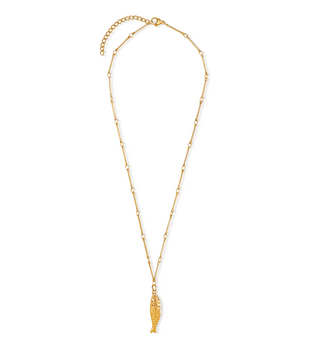 Adoni Fish Pendant Necklace