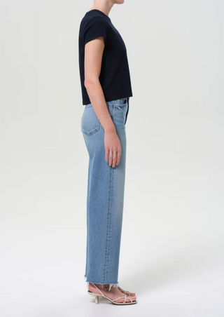 Ren Wide Leg Jean in Forum