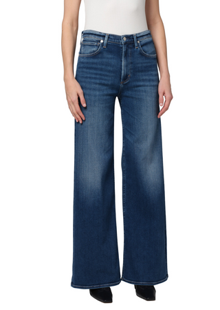 Lyra Wide Leg Denim in Ambry