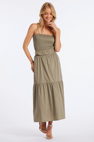 Stella Smocked Tiered Dress