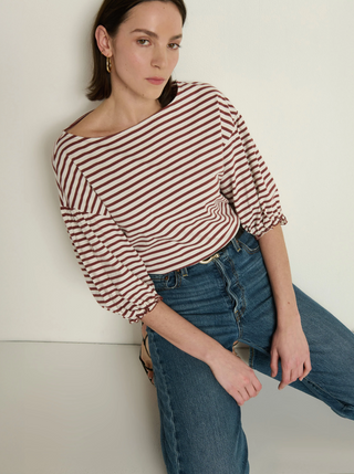 Sandra Boatneck Top