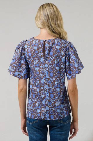 Princeton Floral Puff Sleeve Top