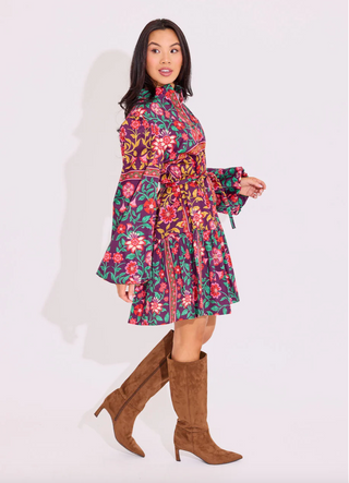 Adele Dress - Medieval Floral