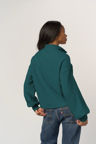 Damas Cozy Mock Neck Pullover