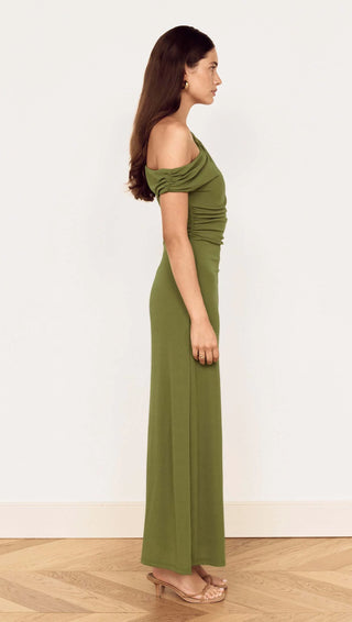 Aster Mesh Midi Dress