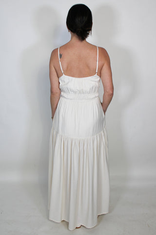 Estelle Tie Front Maxi Dress