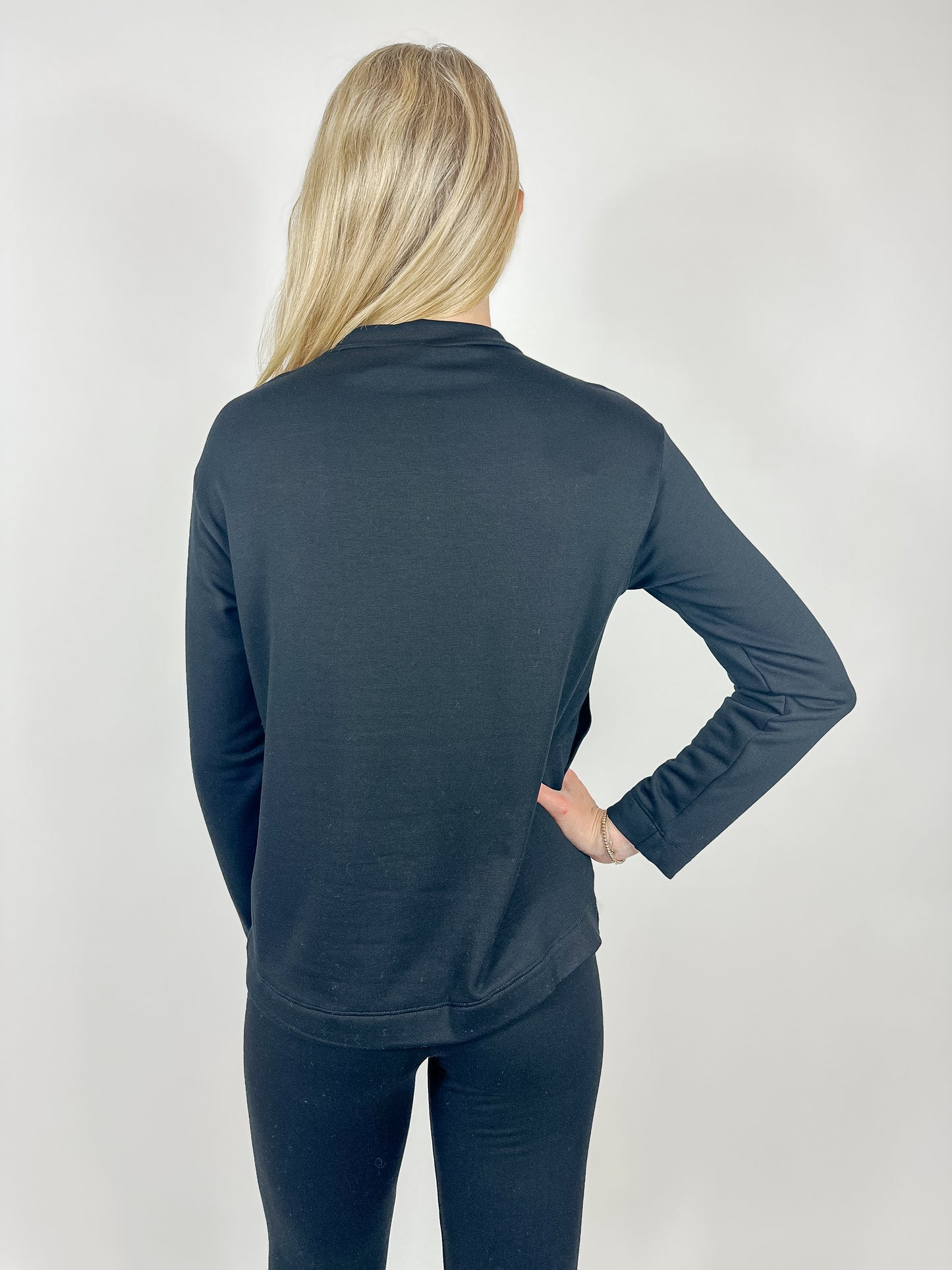 Leah Funnel Neck Top